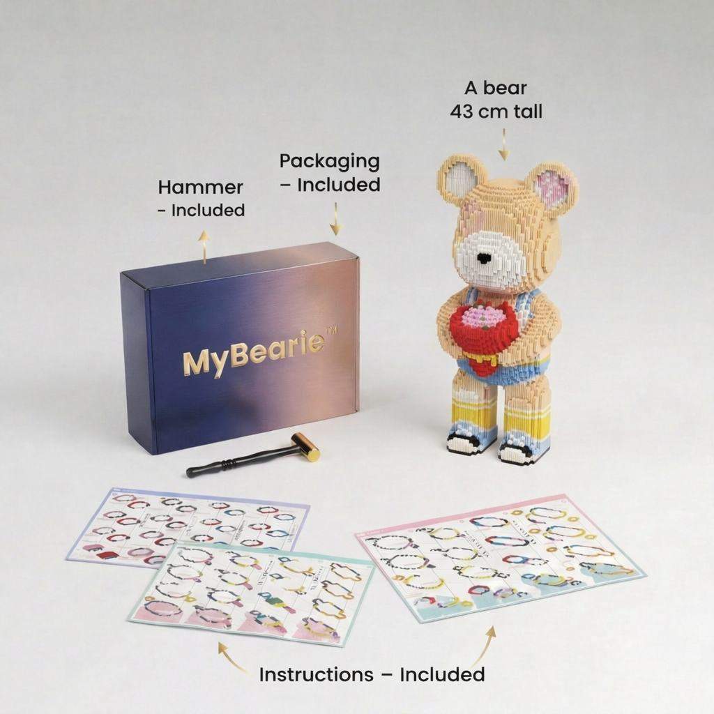 MyBearie™ – 5000+ Piece Premium Building Set