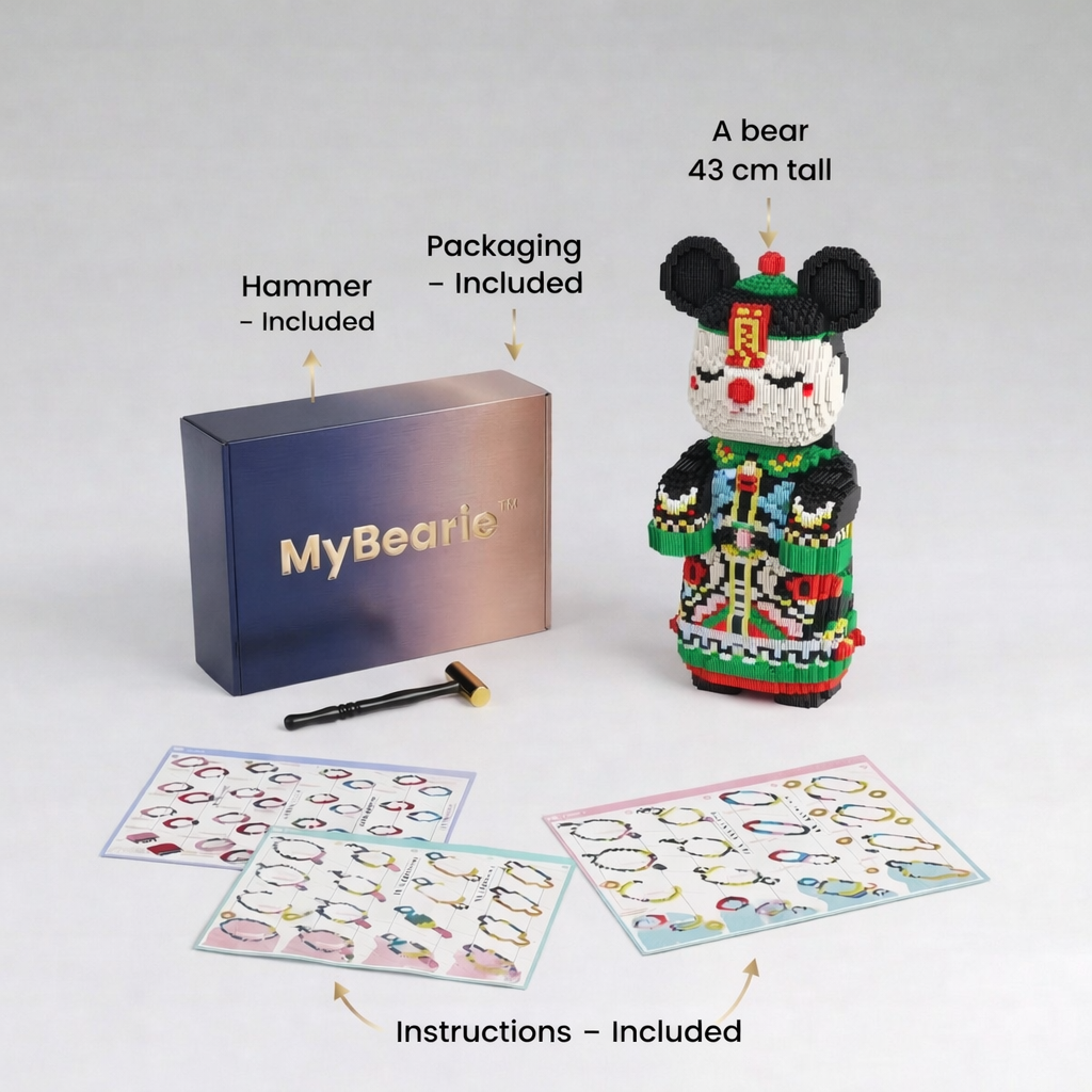 MyBearie™ – 5000+ Piece Premium Building Set