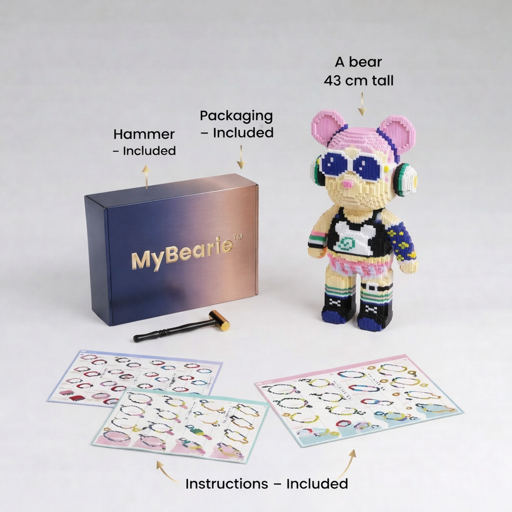 MyBearie™ – 5000+ Piece Premium Building Set